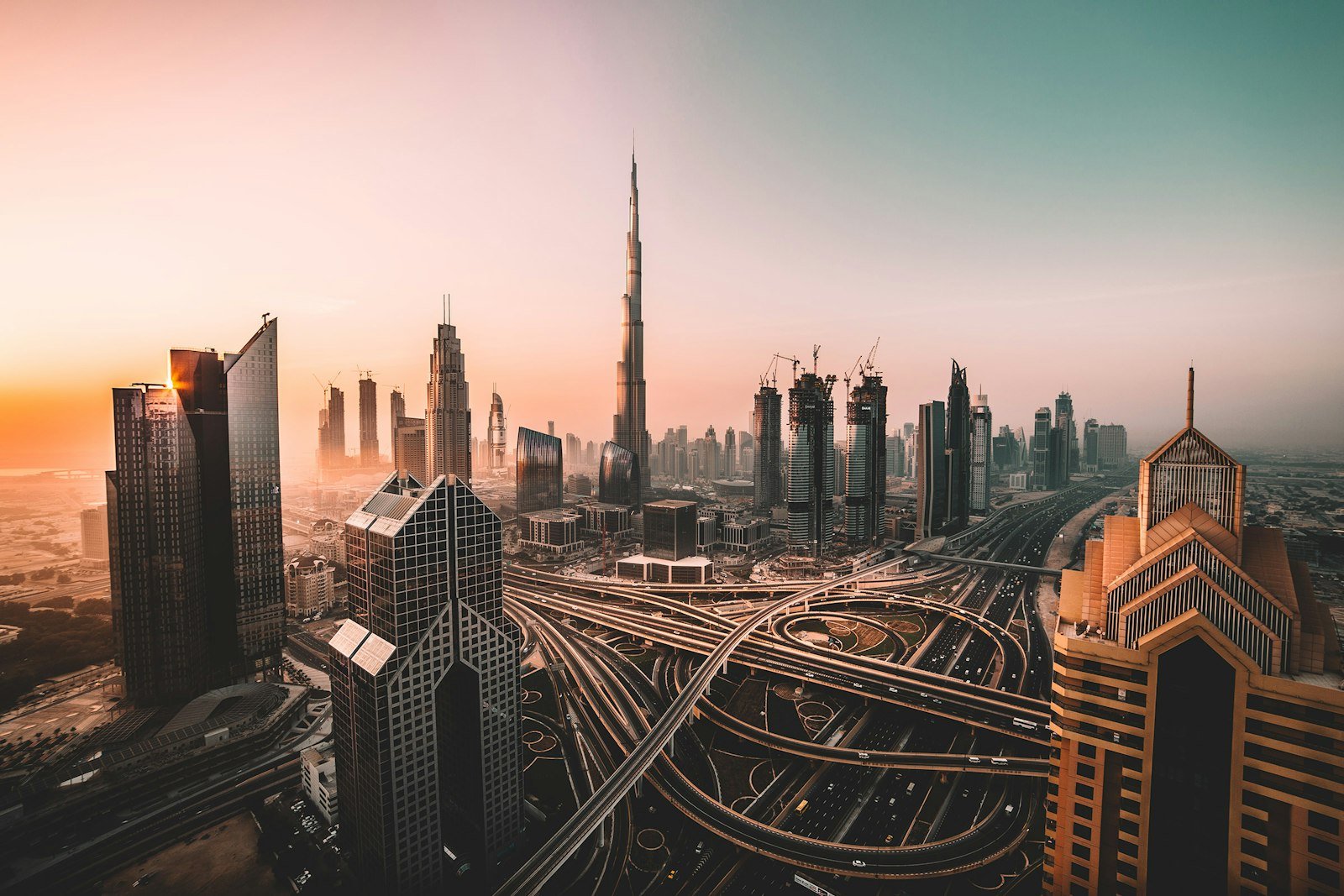 Burj Khalifa and the Dubai skyline