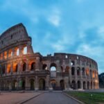 The Colosseum in Rome, Italy